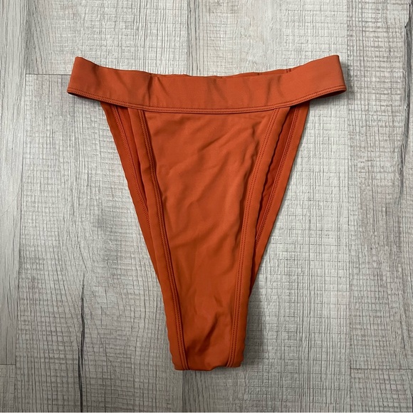 HOUSE OF CB Mawi Terracotta Rust Bikini Set XS - Picture 9 of 14
